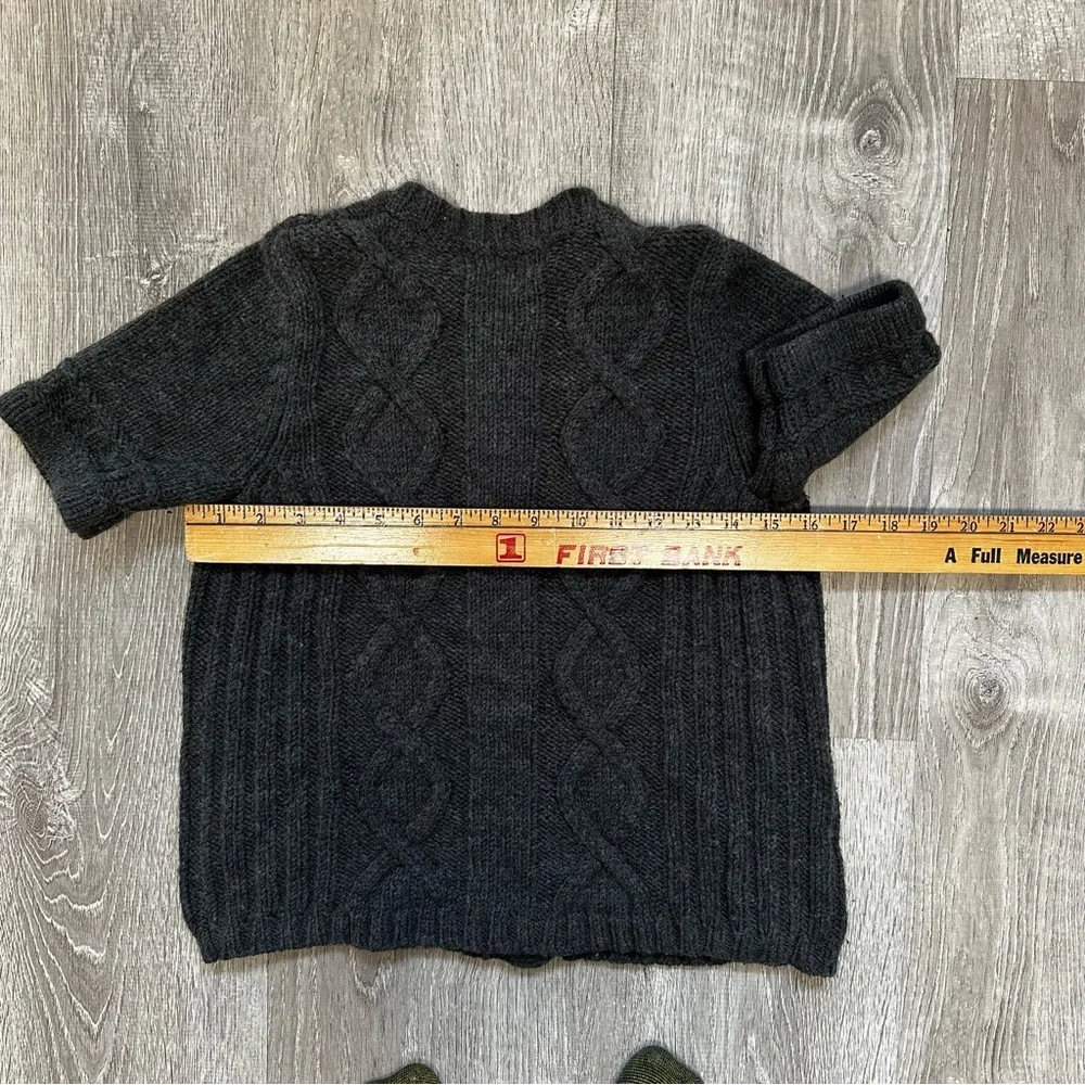 Michael Kors Grey Cable Knit Cardigan‎
